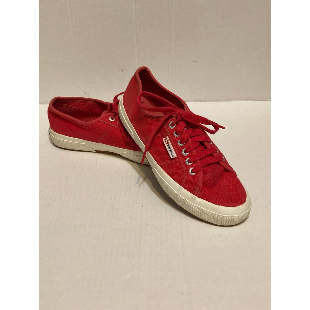 Superga Sneakers Unisex Red EU 39 W 8 M 6.5